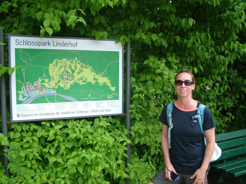 Karte des Schlossgartens
