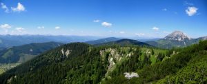 Panorama vom Jungfrauensteig