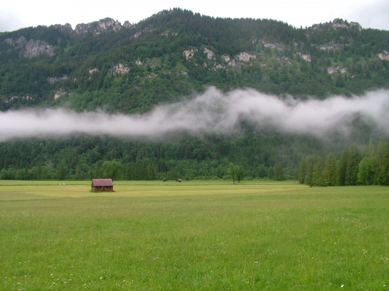 Der Rückweg nach Linderhof